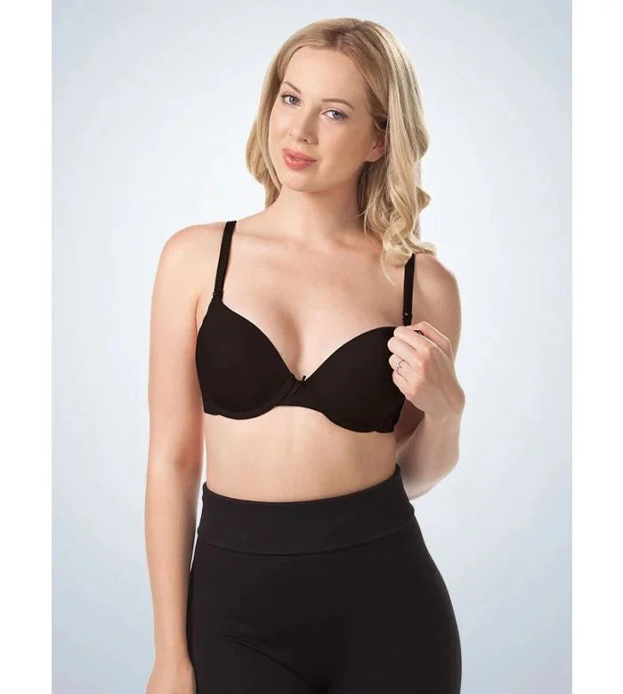 Protagonista - El sujetador de camiseta de maternidad a lactancia de Dorothy LL4029-BLK