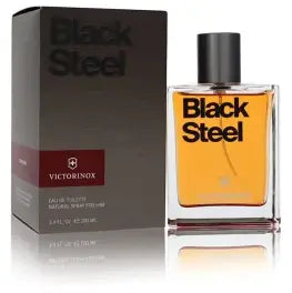 Swiss Army Black Steel Men 3.4 Oz EDT